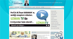 Desktop Screenshot of ihsankaraman.com