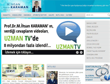 Tablet Screenshot of ihsankaraman.com